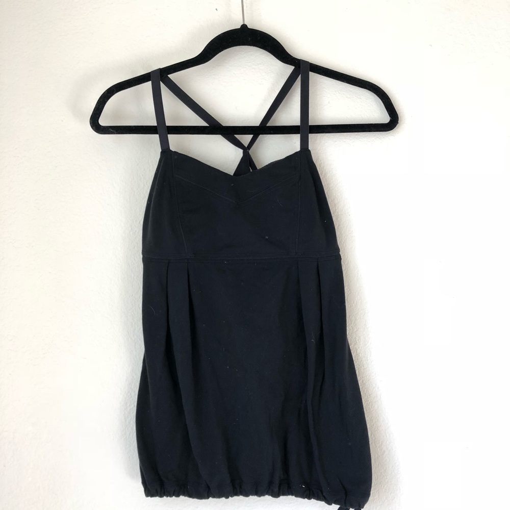 Iululemon drawstring workout tank